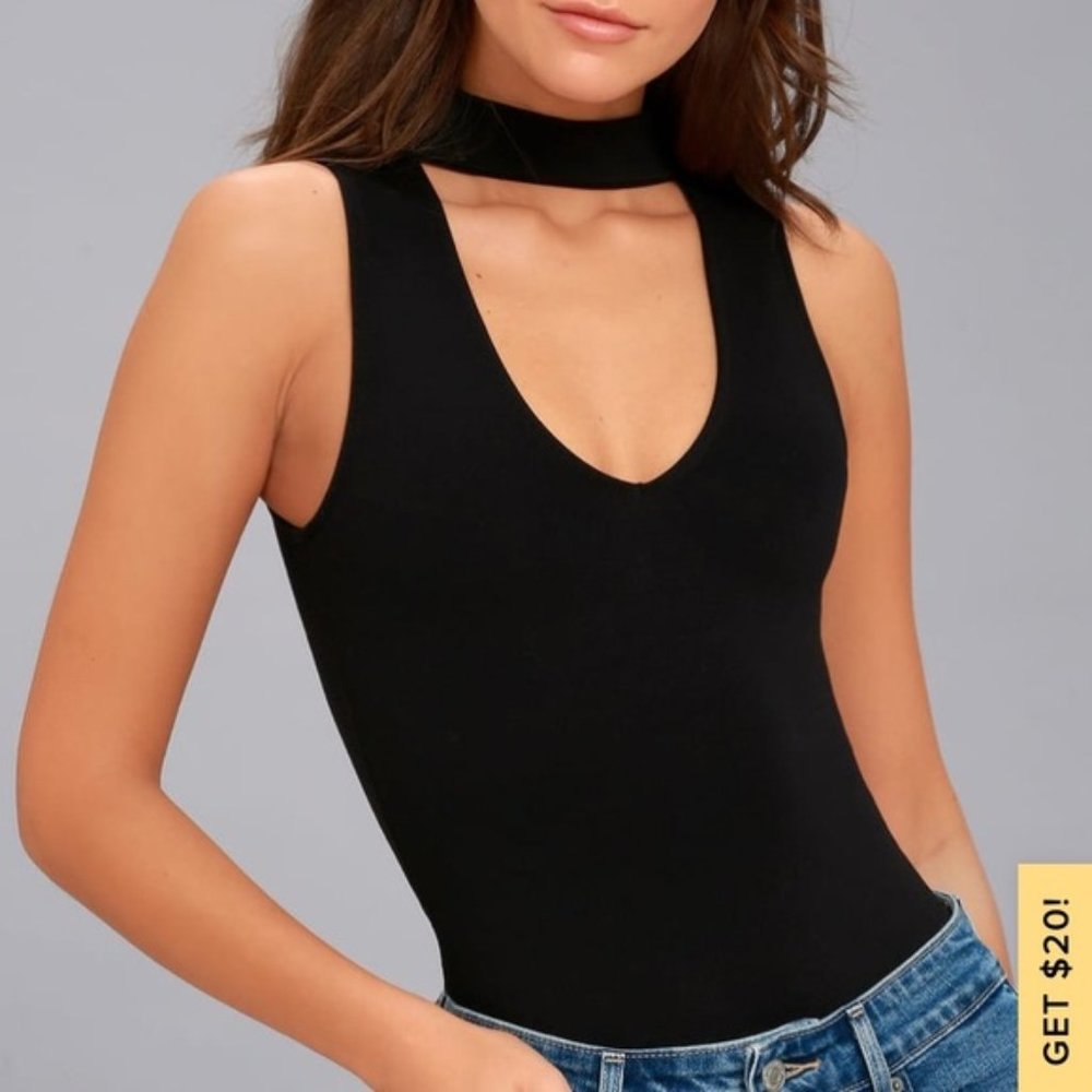 Lulus Black Bodysuit